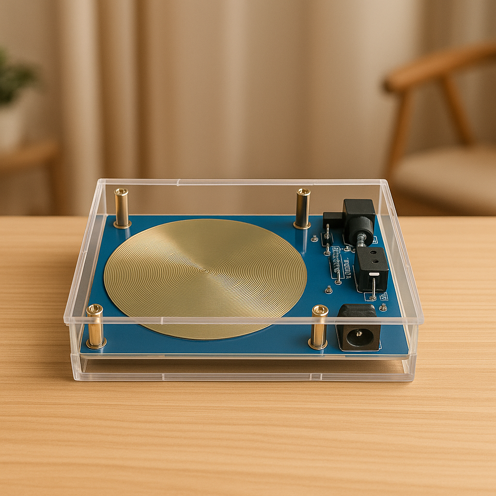 HarmonyWave™ | Adjustable Frequency Generator | 7.83Hz Relaxation Aid